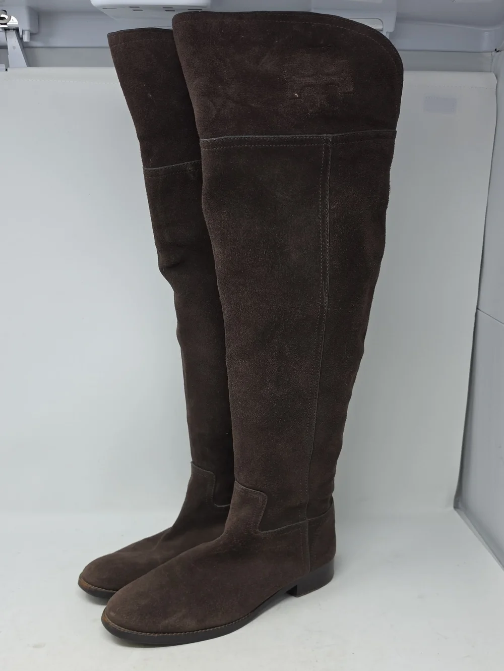 Tory Burch Brown Suede Over-the-Knee Boots Size 8.5
